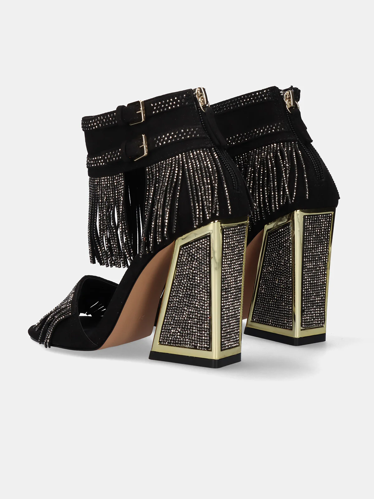 Sandália de Salto Dominic 520 Preto - EXÉ 3