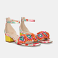 Sandália de Salto Capri 400 Flores - EXÉ - Thumbnail 6