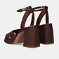 Sandália de Salto Havana-309 Castanho - EXÉ  - Miniatura 5