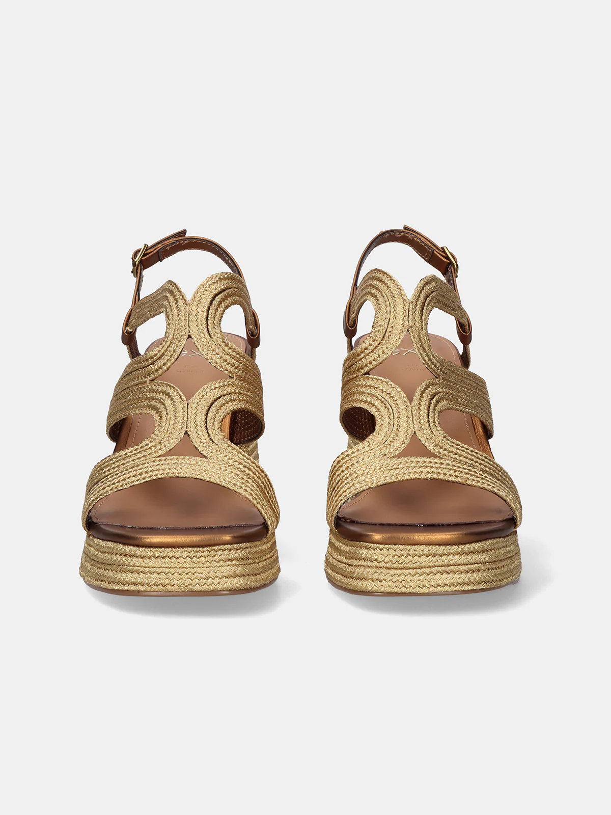 Sandália de salto Havana-077 Dourado - EXÉ 4