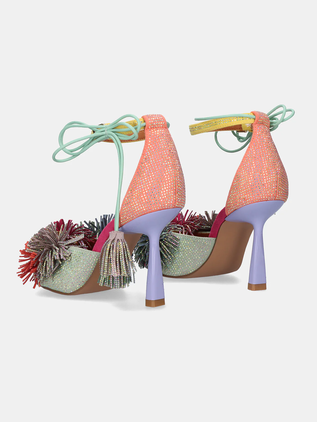 Sandália de Salto Jennifer-725 Multicolor - EXÉ 4