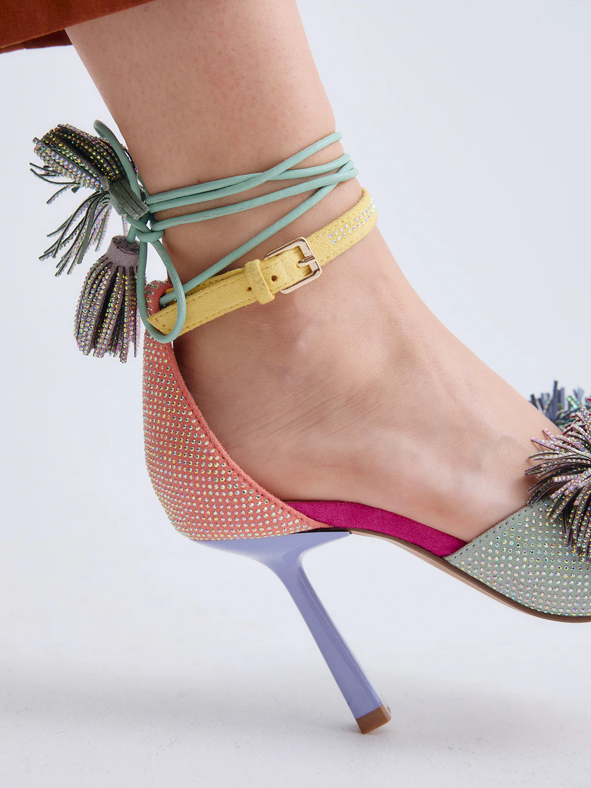 Sandália de Salto Jennifer-725 Multicolor - EXÉ 5