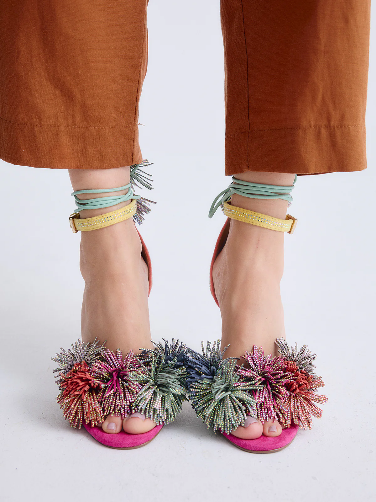 Sandália de Salto Jennifer-725 Multicolor - EXÉ 6