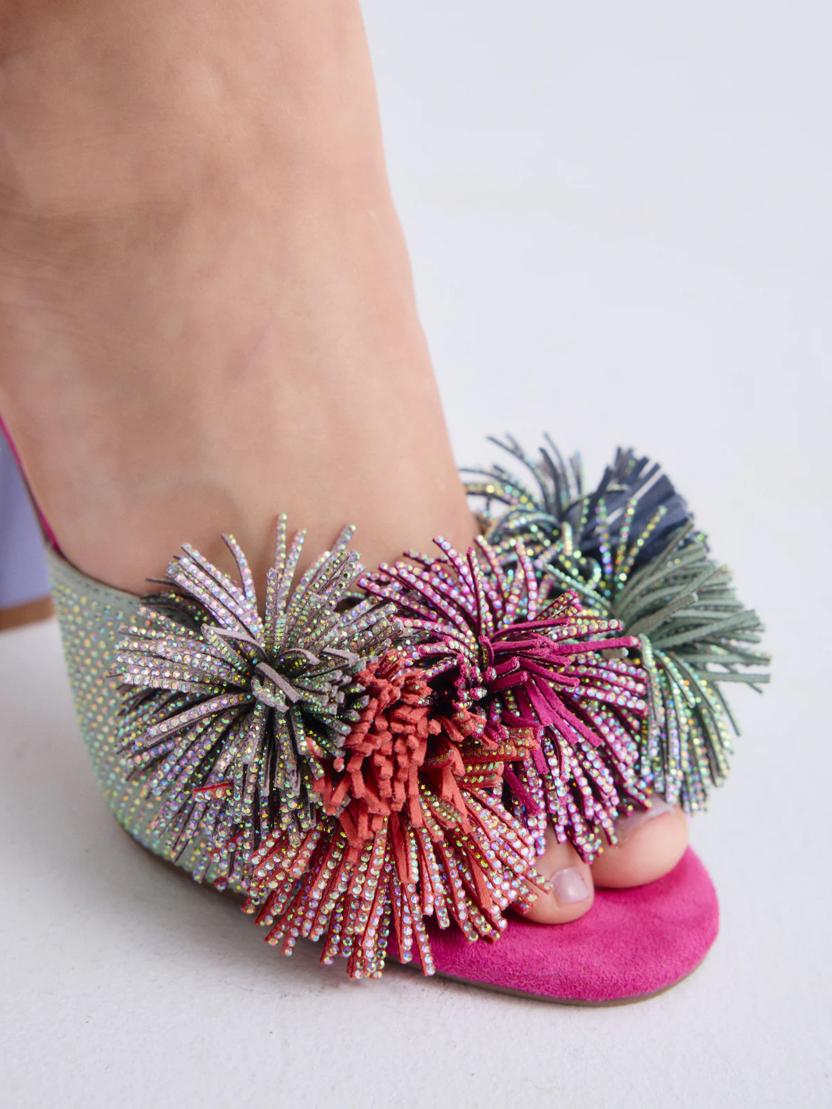 Sandália de Salto Jennifer-725 Multicolor - EXÉ 7