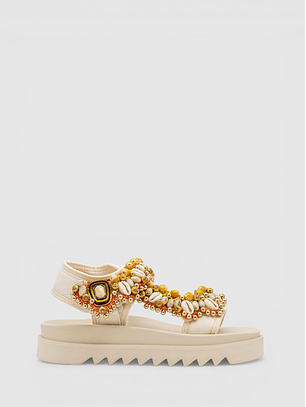 Sandália EKS-11L Búzios Branco - NAN-KU