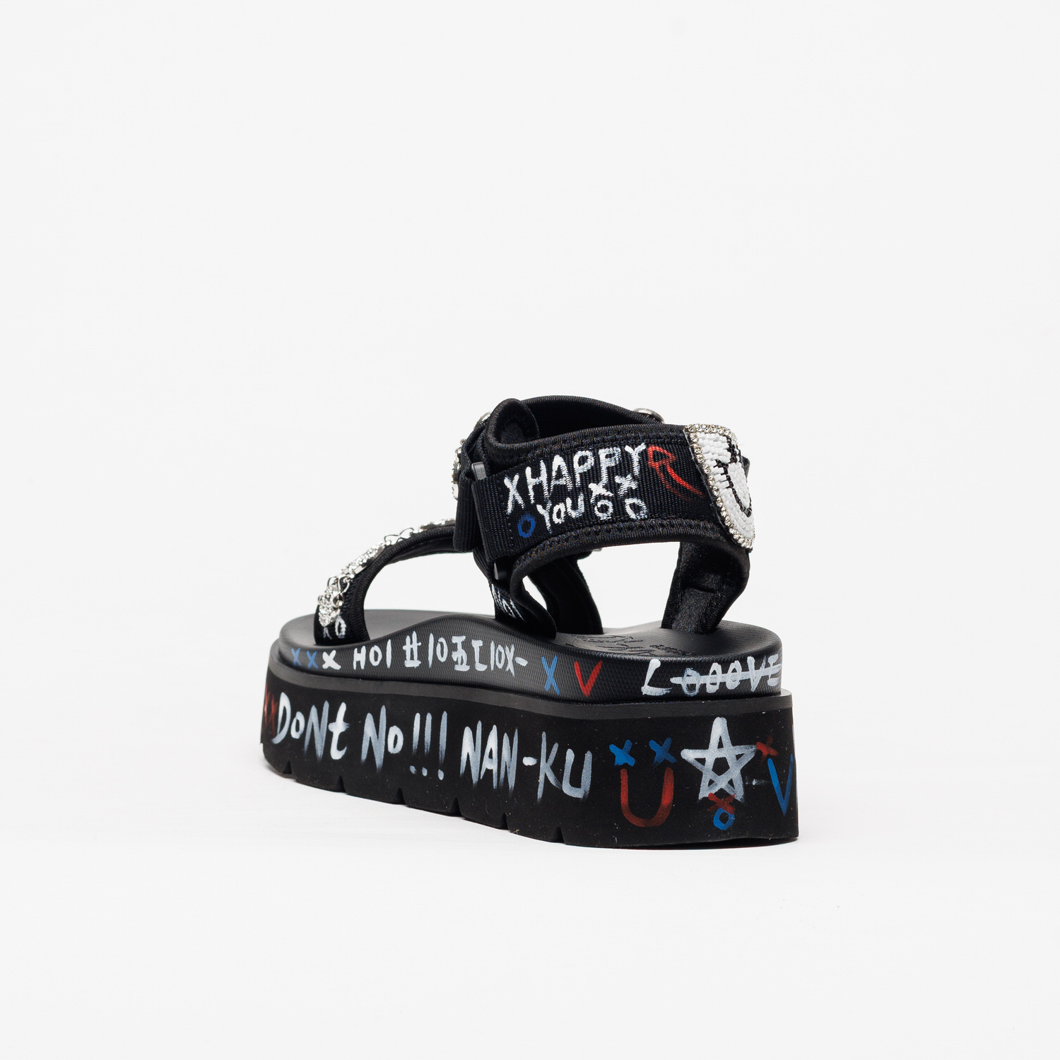 Sandália EKS-04H Smile Preto - NAN-KU 3