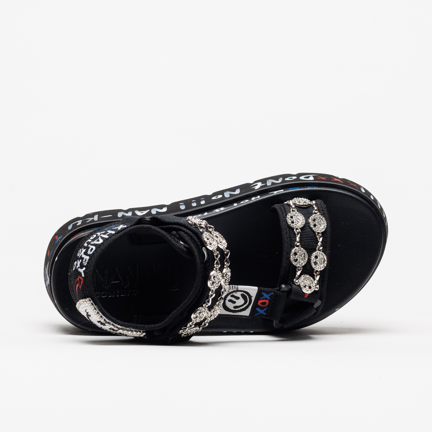 Sandália EKS-04H Smile Preto - NAN-KU 5