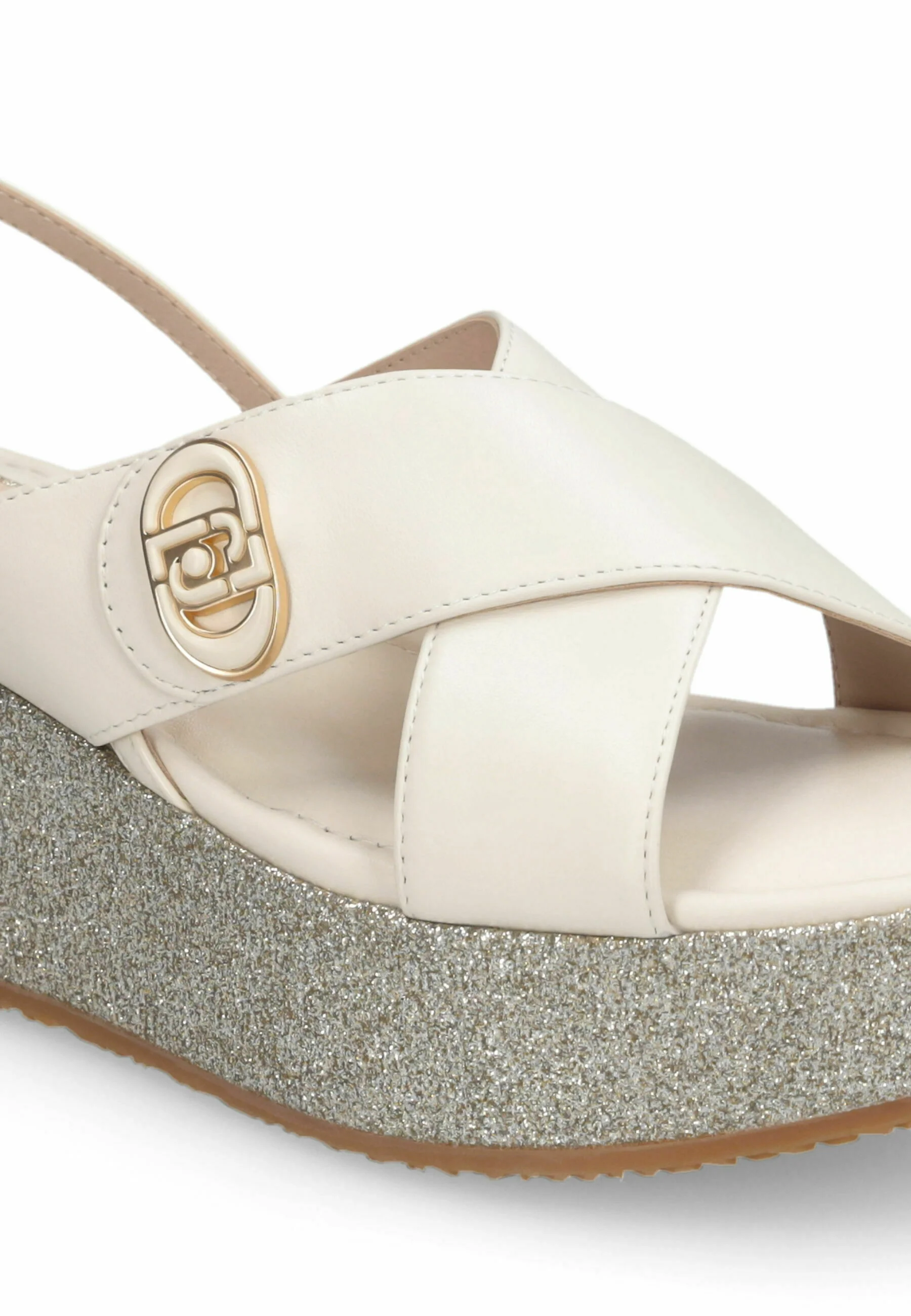 Sandália Plataforma FLO 03 Branco - Liu Jo 4