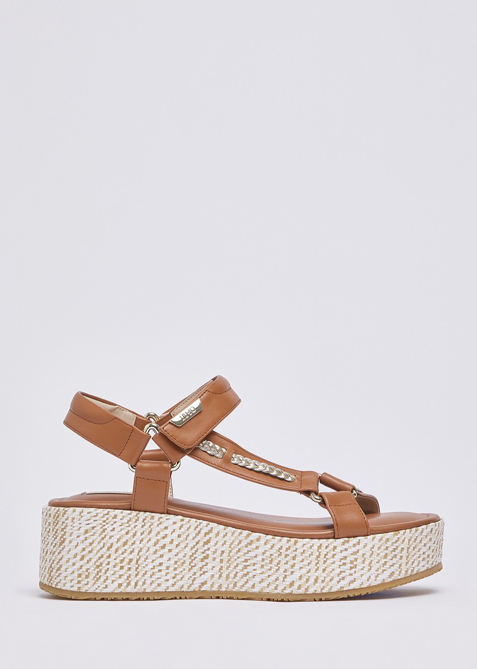 Sandália de Plataforma FLO 05 Camel - Liu Jo 1