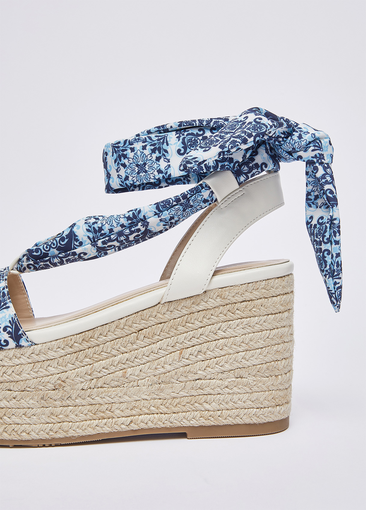 Sandália de Cunha Azulejos Azul - Liu Jo 2