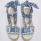 Sandália de Cunha Azulejos Azul - Liu Jo - Miniatura 3