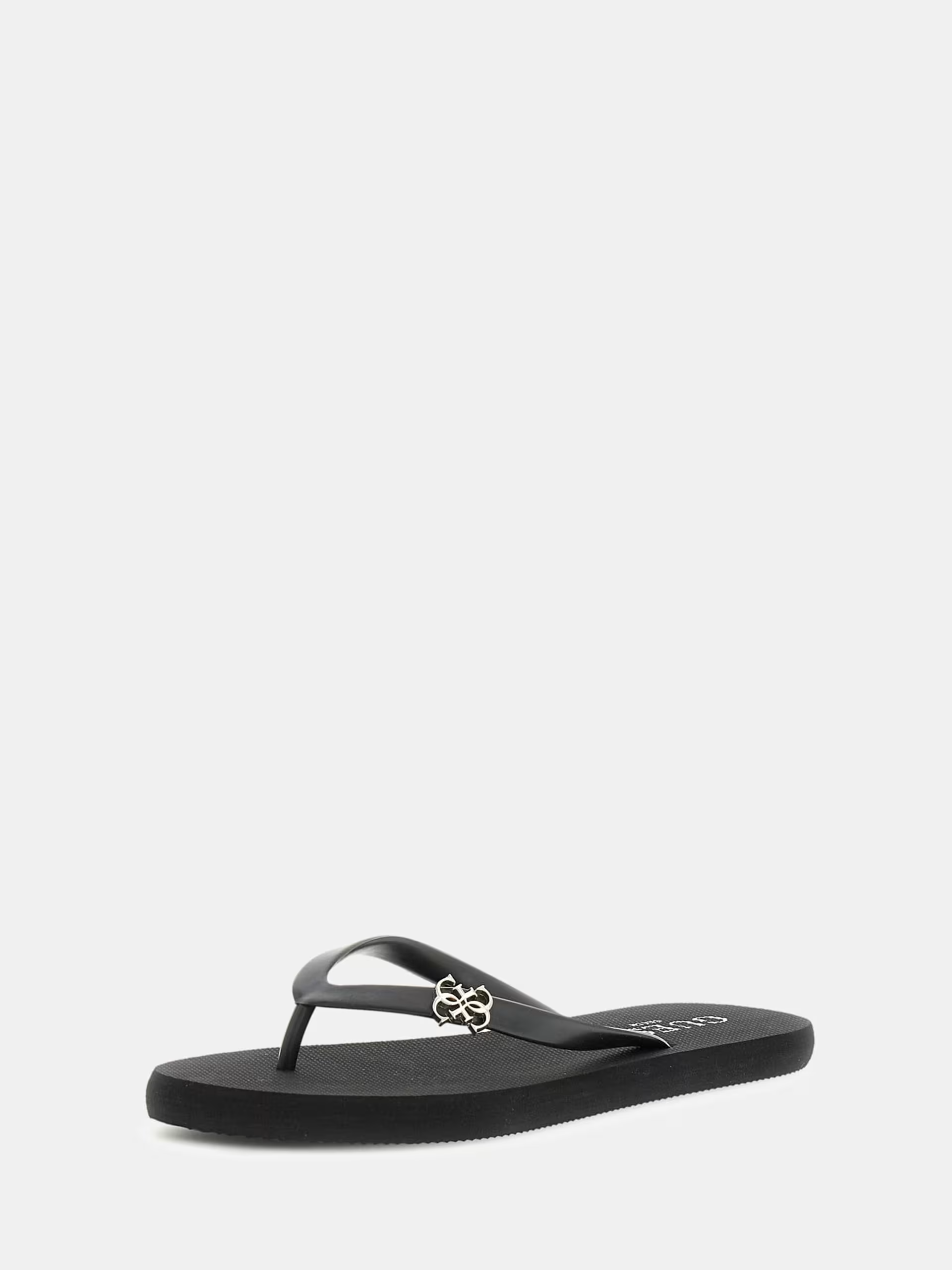 Chinelo Rasteiro Preto - Guess 2