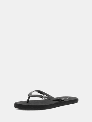 Chinelo Rasteiro Preto - Guess
