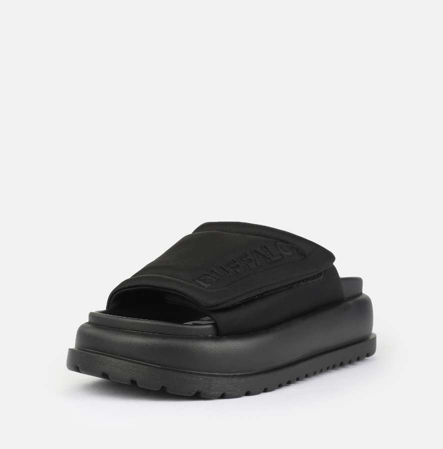 Chinelo Palma Velcro Preto - Buffalo 2