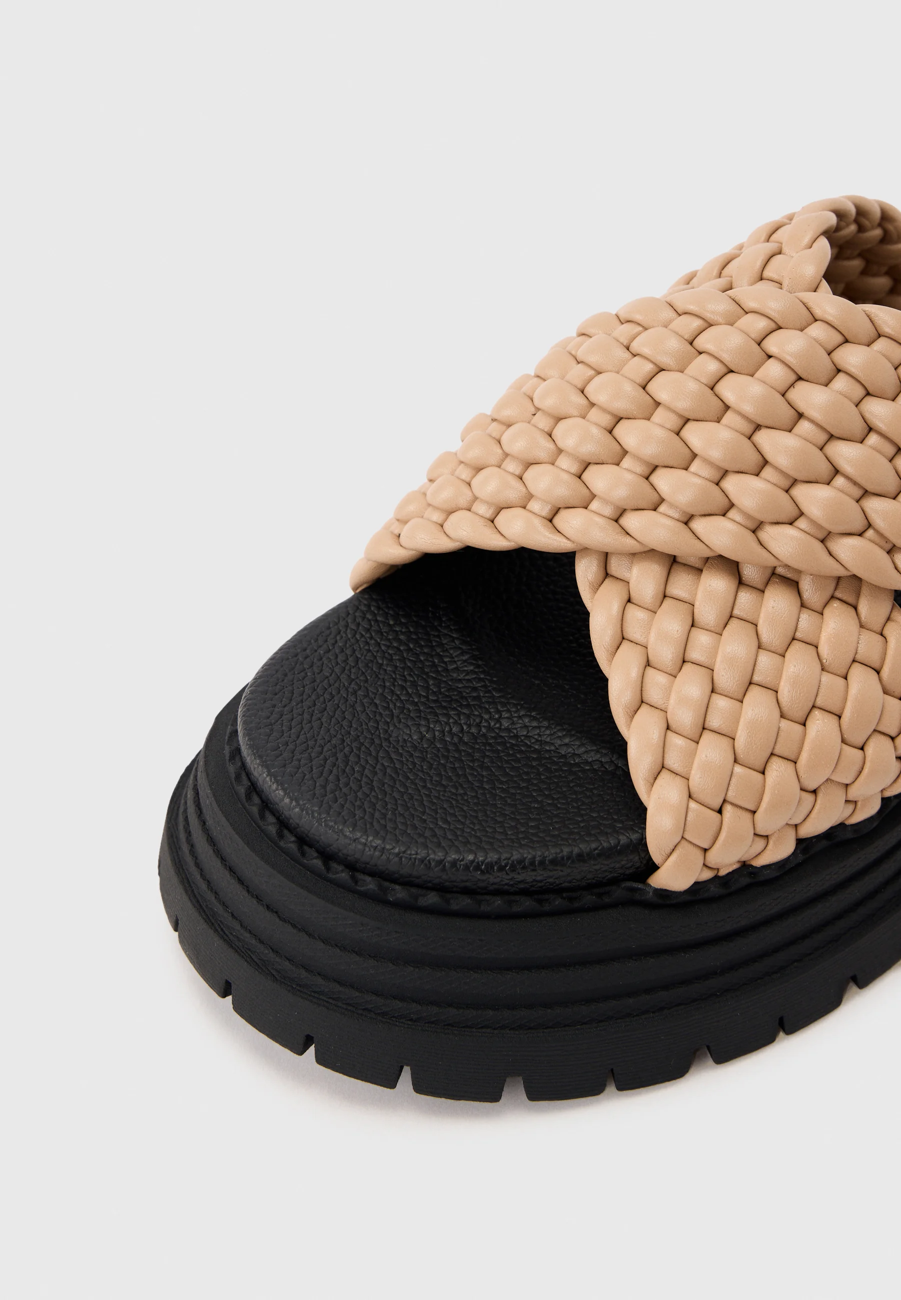 Chinelo Lennox Cross Bege - Buffalo 5