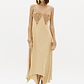 Vestido de Alças com Crochet Bege - Lança Perfume - thumbnail 1