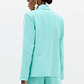 Blazer em Linho Turquesa - Lança Perfume  - Thumbnail 6