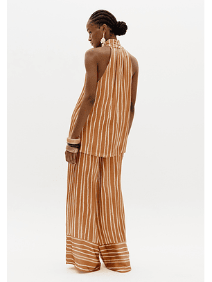 Top de Cavas Riscas Laranja - Lança Perfume