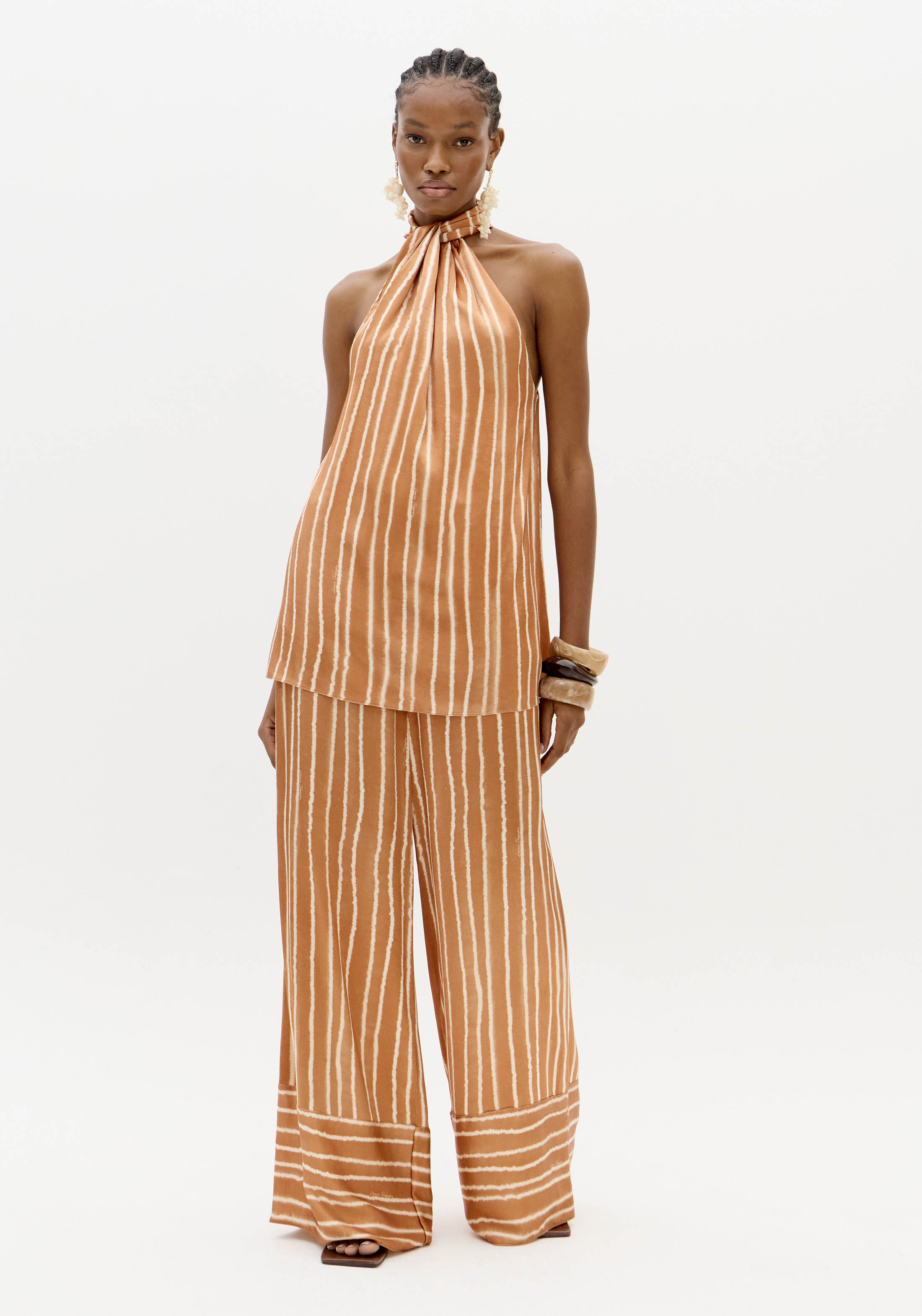 Top de Cavas Riscas Laranja - Lança Perfume 4