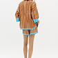 Calções com Riscas Laranja - Lança Perfume - thumbnail 3