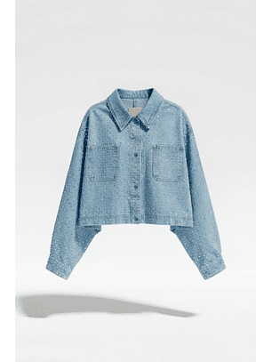 Casaco em Ganga com Brilhos - SAHOCO 