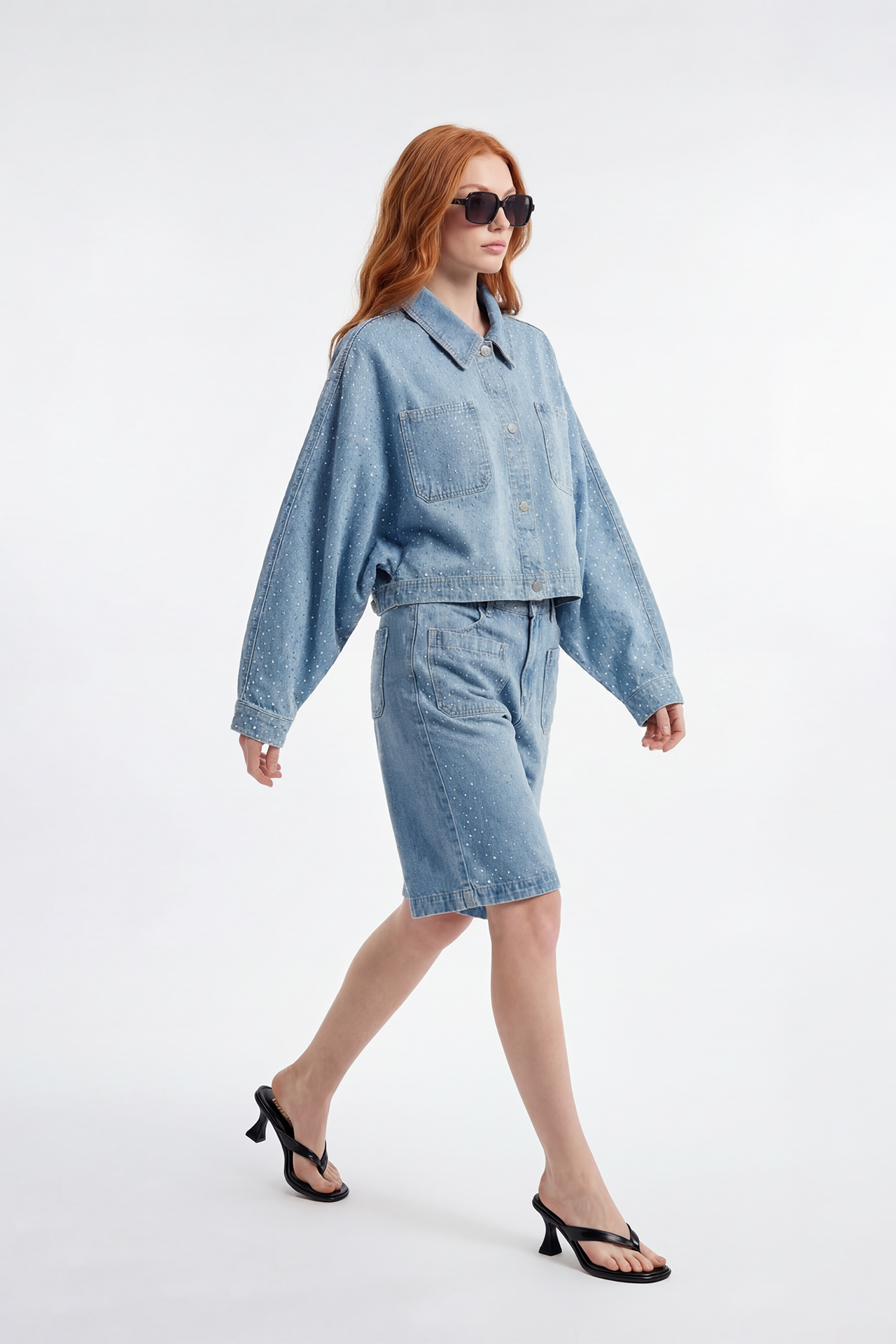 Casaco em Ganga com Brilhos - SAHOCO  5