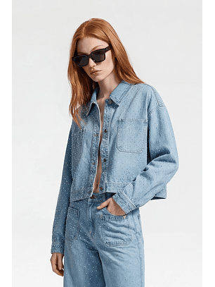 Casaco em Ganga com Brilhos - SAHOCO 