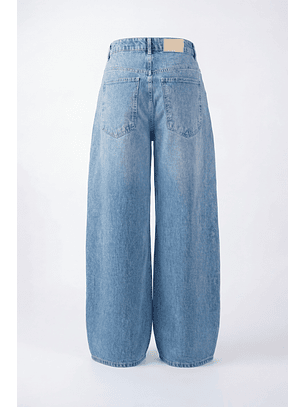 Calças Wide Leg Ganga Claro - SAHOCO