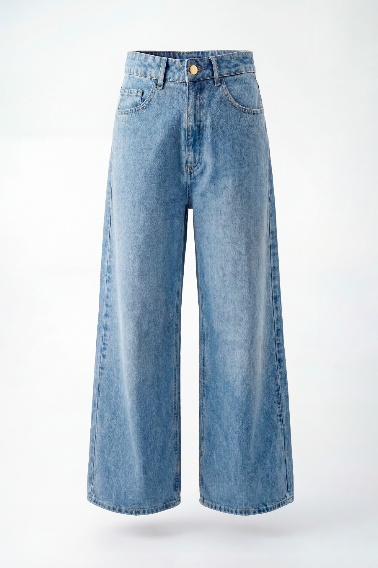 Calças Wide Leg Ganga Claro - SAHOCO 1