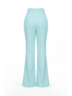 Calças com Botões Azul - SAHOCO