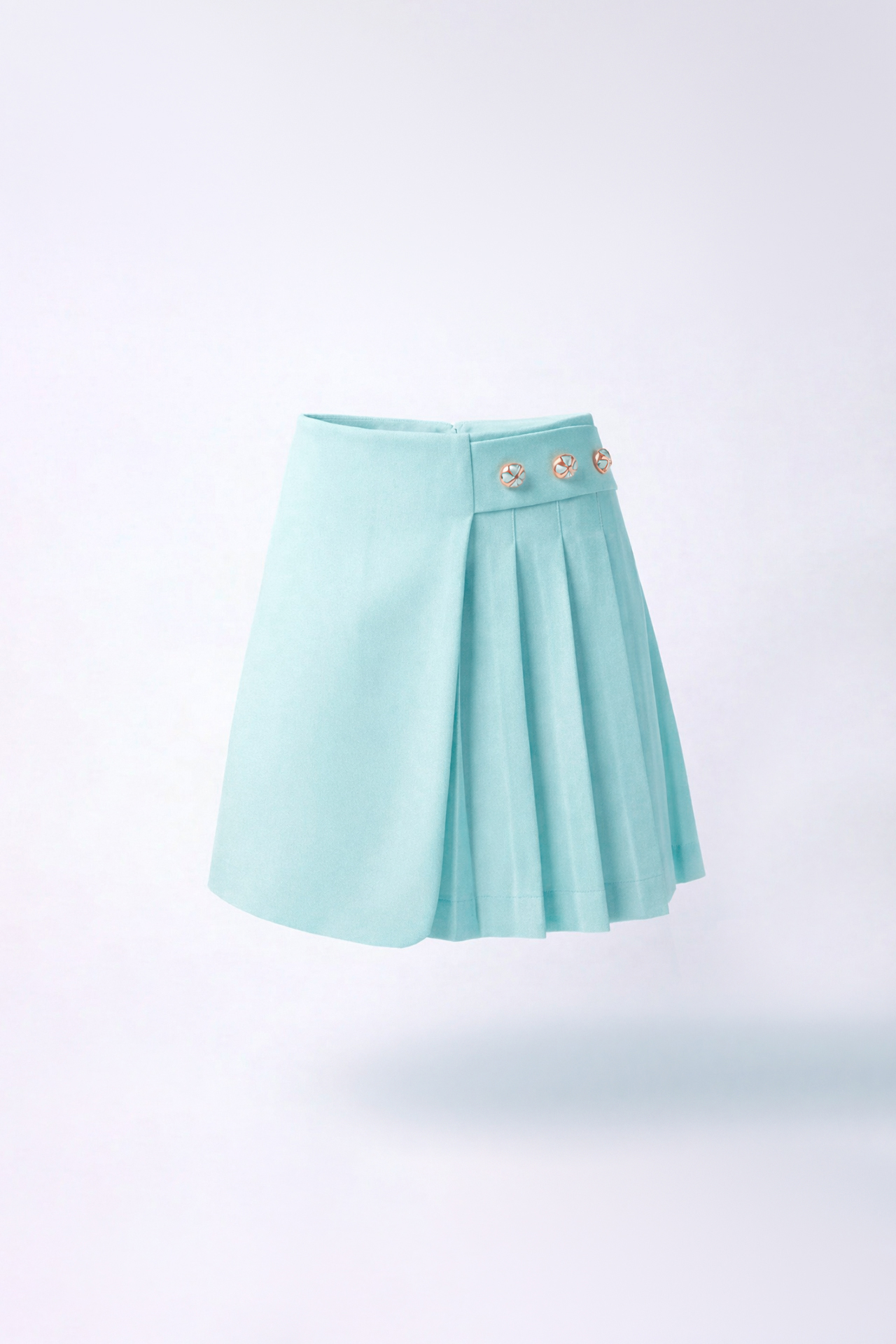 Saia com Pregas Azul - SAHOCO 3