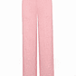Calças Largas Texturadas Rosa - SAHOCO  - Thumbnail 2