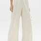 Calças Largas Acetinada Creme - Lança Perfume - Thumbnail 1