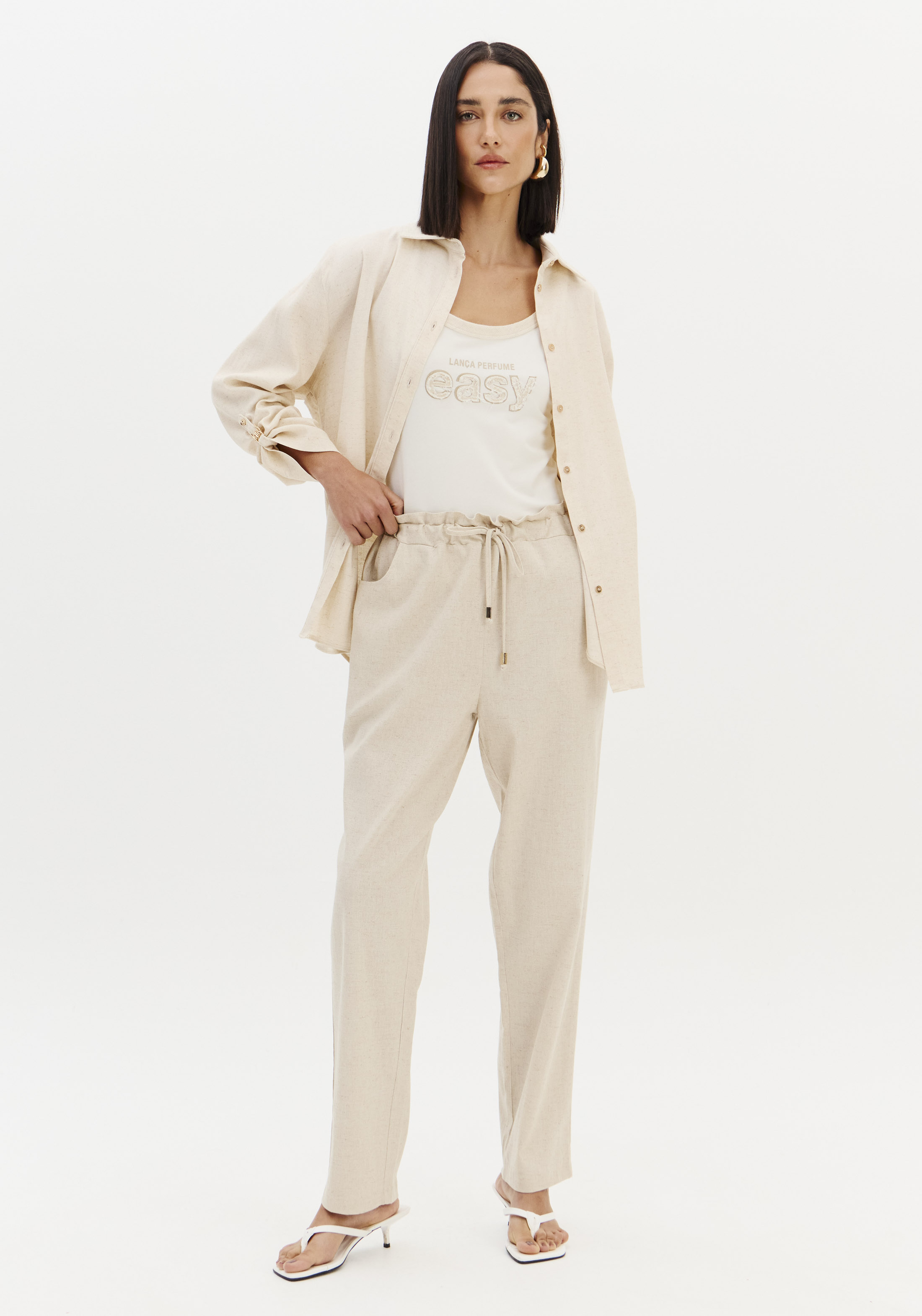 Camisa Bege - Lança Perfume 2