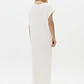 Vestido Comprido Canelado Sol Branco - Lança Perfume - thumbnail 2