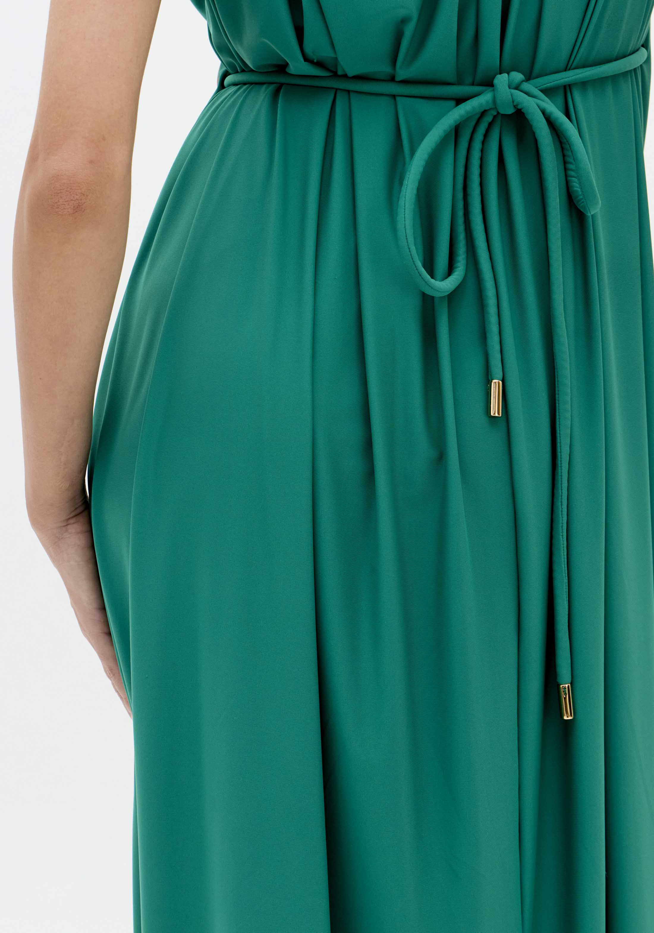 Vestido de Cavas Fluído Verde - Lança Perfume 4