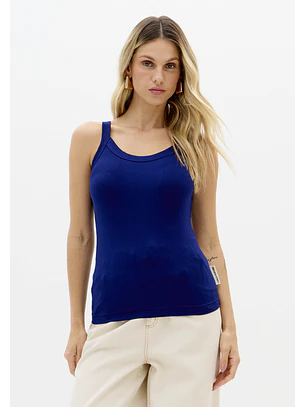 Top de Cavas Canealdo Azul Escuro - Lança Perfume