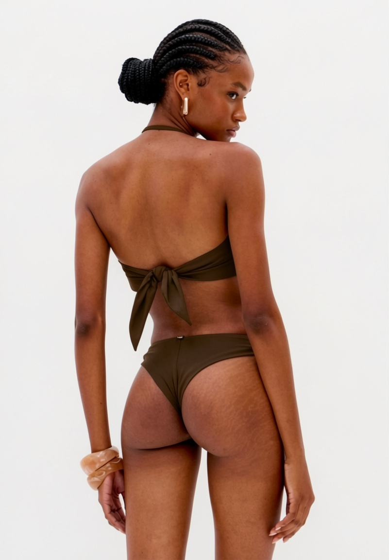 Biquíni Castanho Concha - Lança Perfume 2