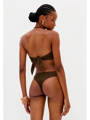 Biquíni Castanho Concha - Lança Perfume