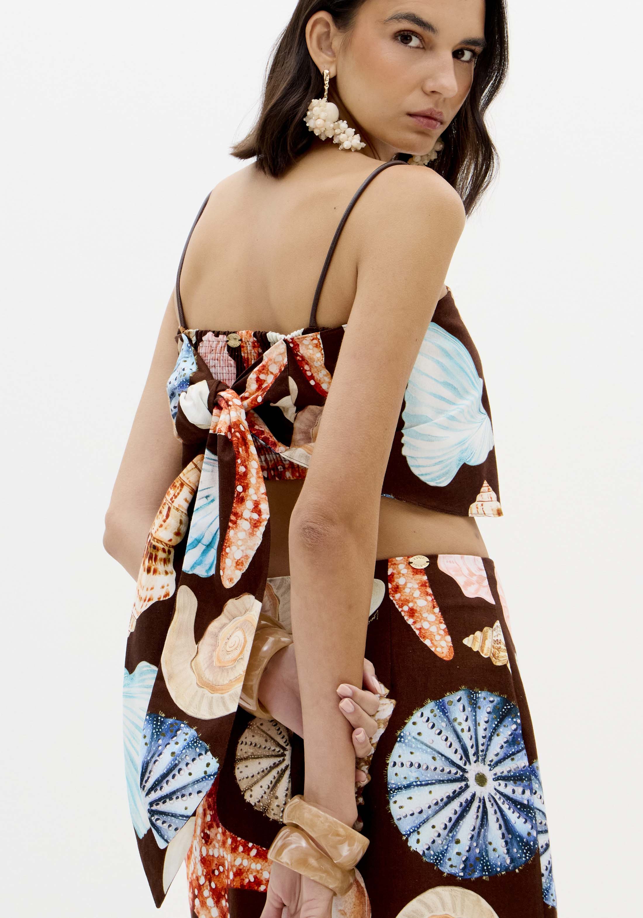 Top Conchas SEA SUMMER Castanho - Lança Perfume  4