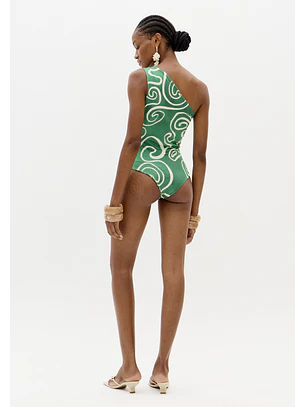 Body GREEN SPIRAL HARMONY Verde - Lança Perfume 