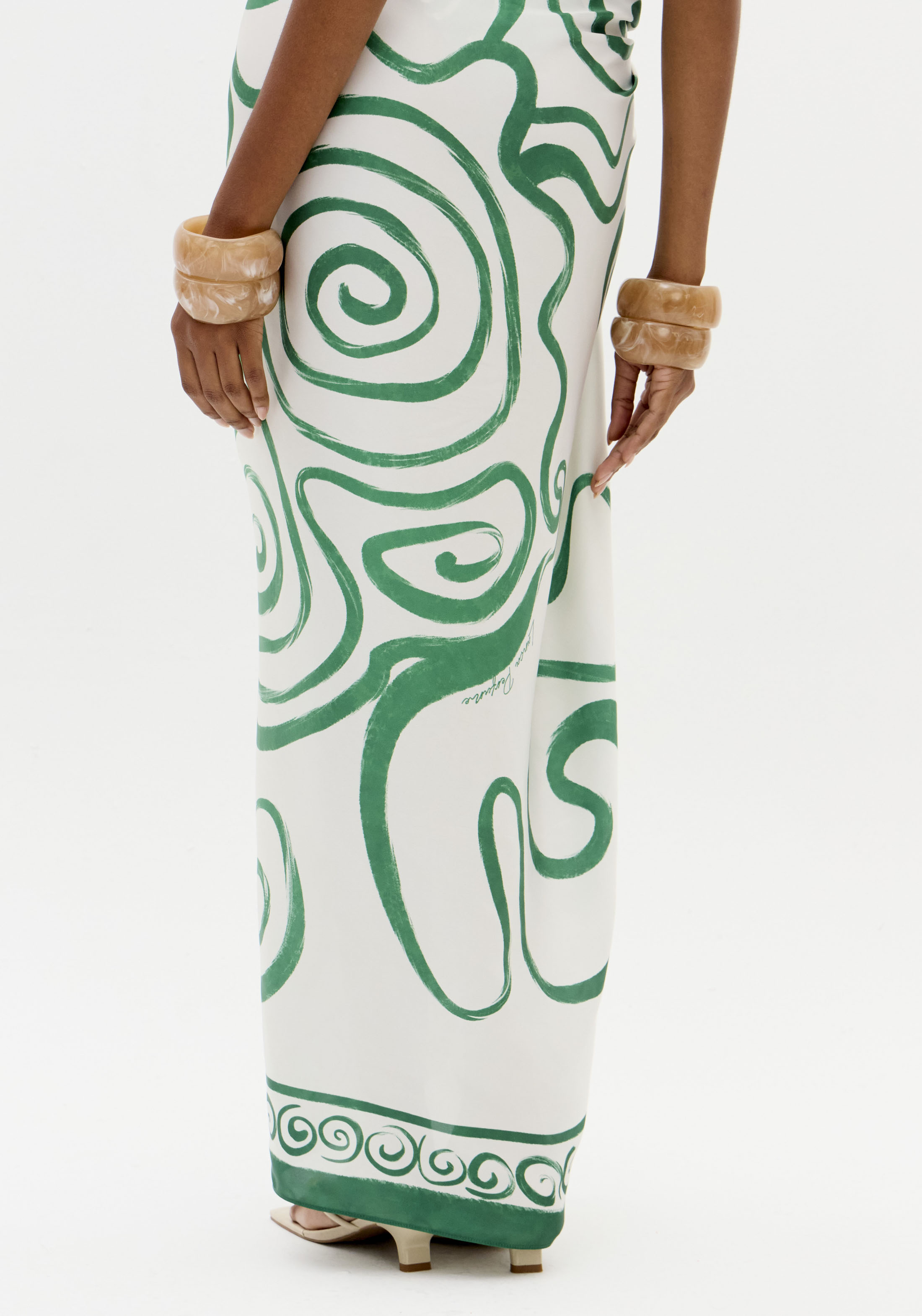 Lenço OFF SPIRAL HARMONYVerde - Lança Perfume  2