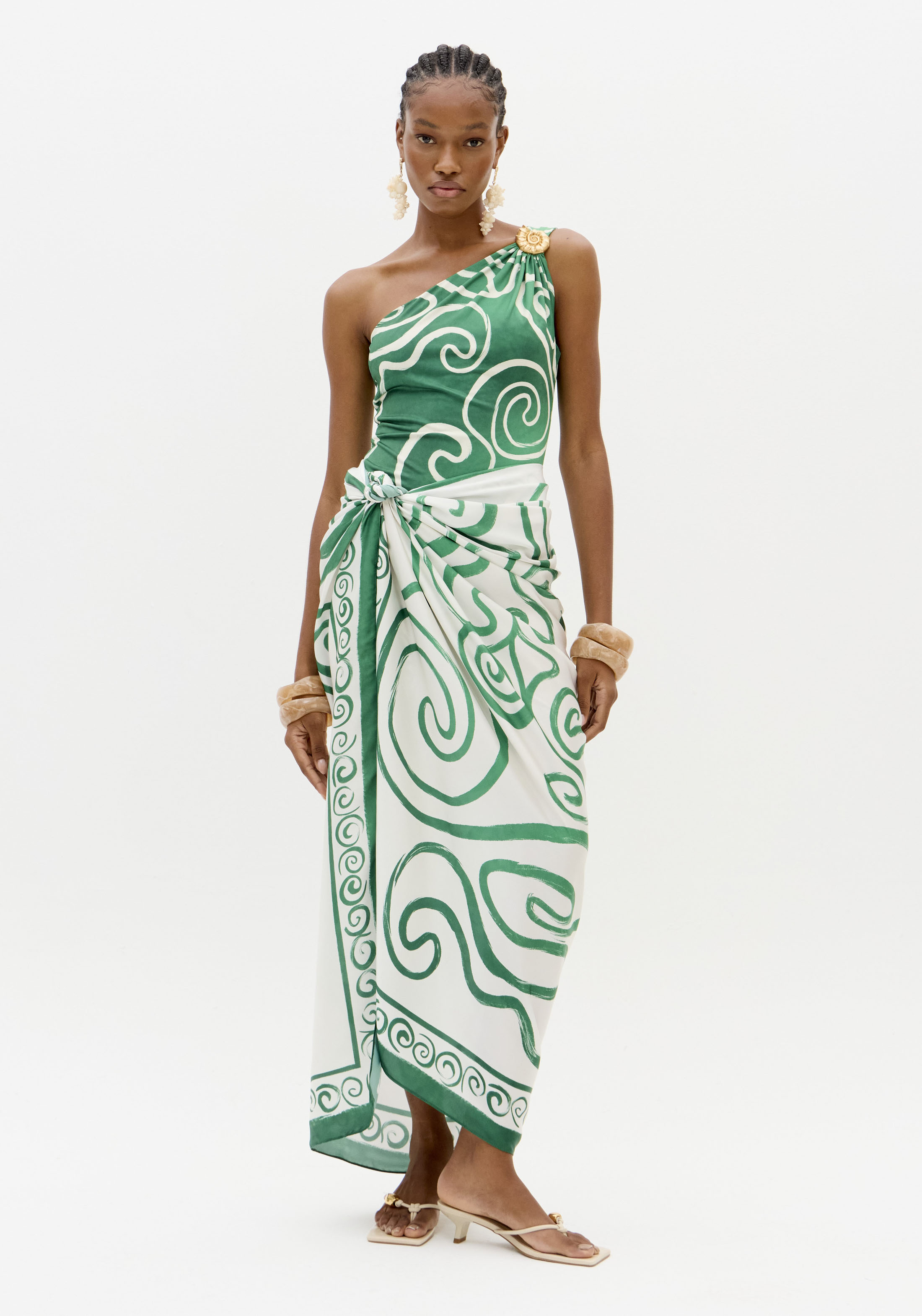 Lenço OFF SPIRAL HARMONYVerde - Lança Perfume  4