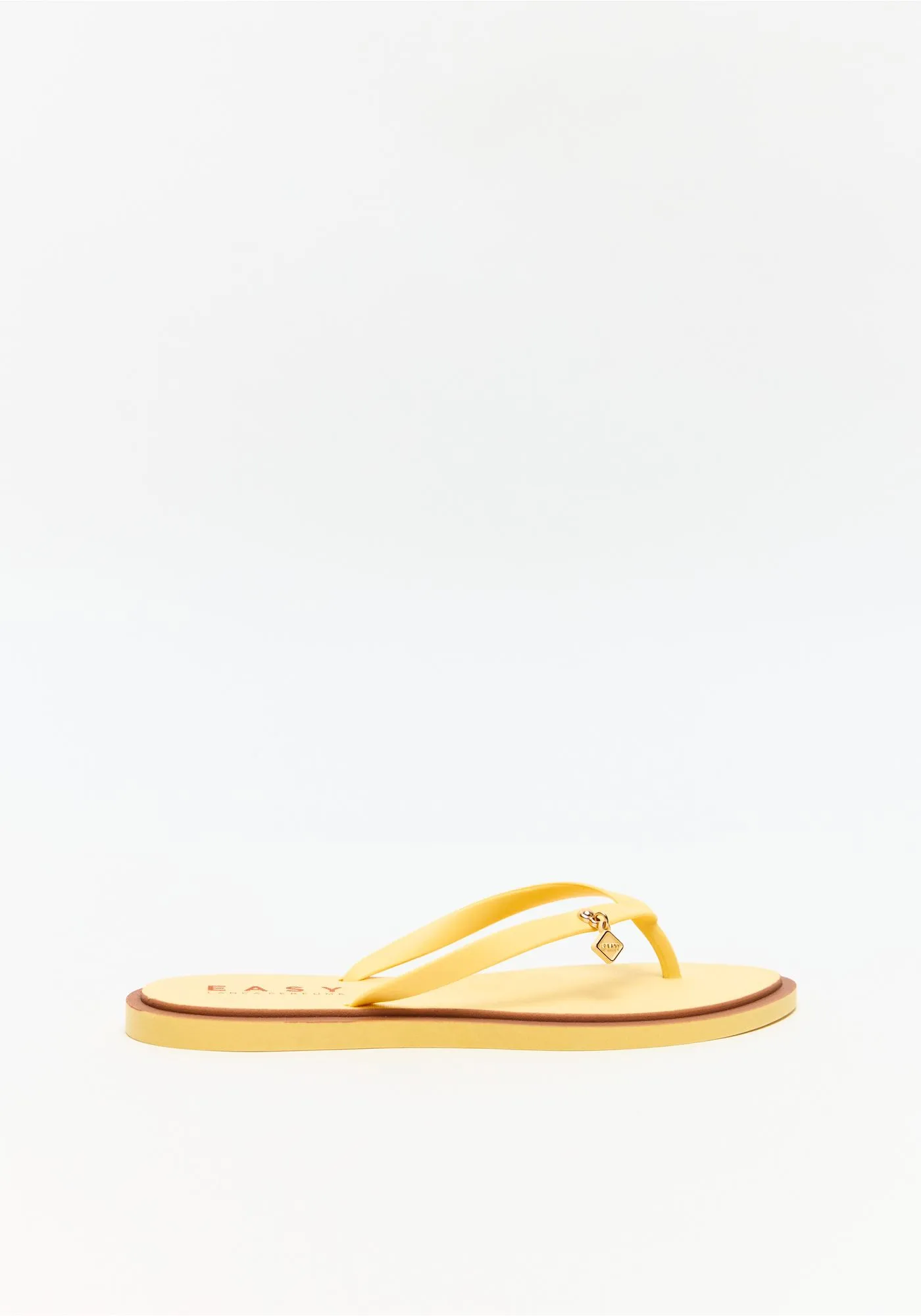 Chinelo em Borracha Amarelo - Lança Perfume 1