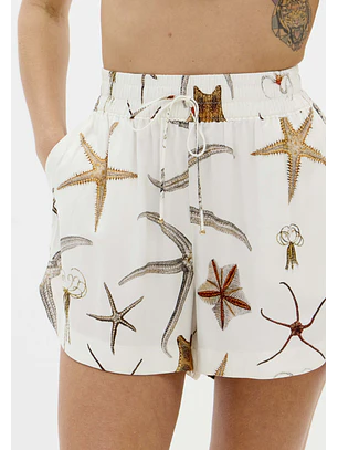 Calções STARFISH Branco - Lança Perfume