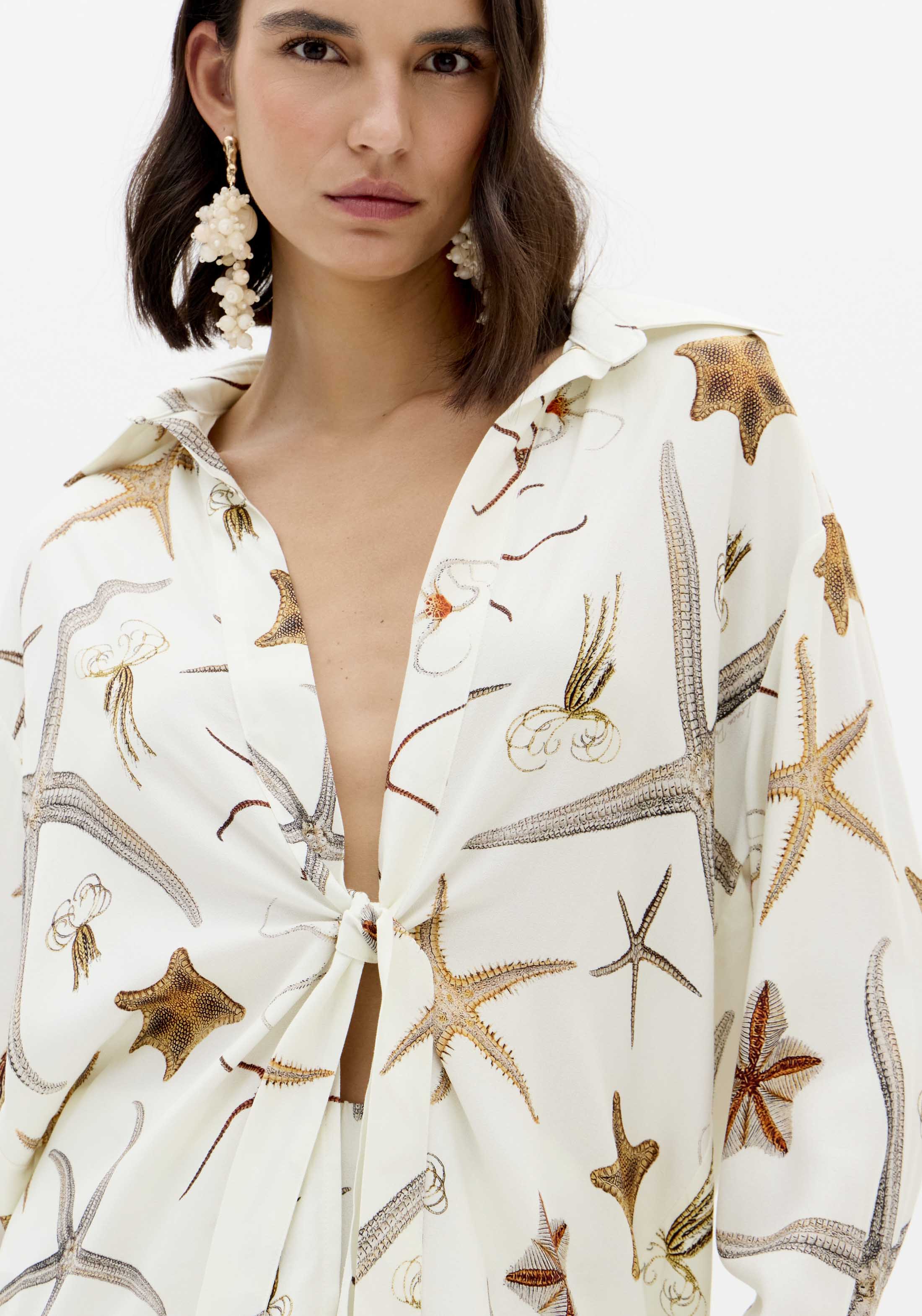 Blusa STARFISH Branco - Lança Perfume 2