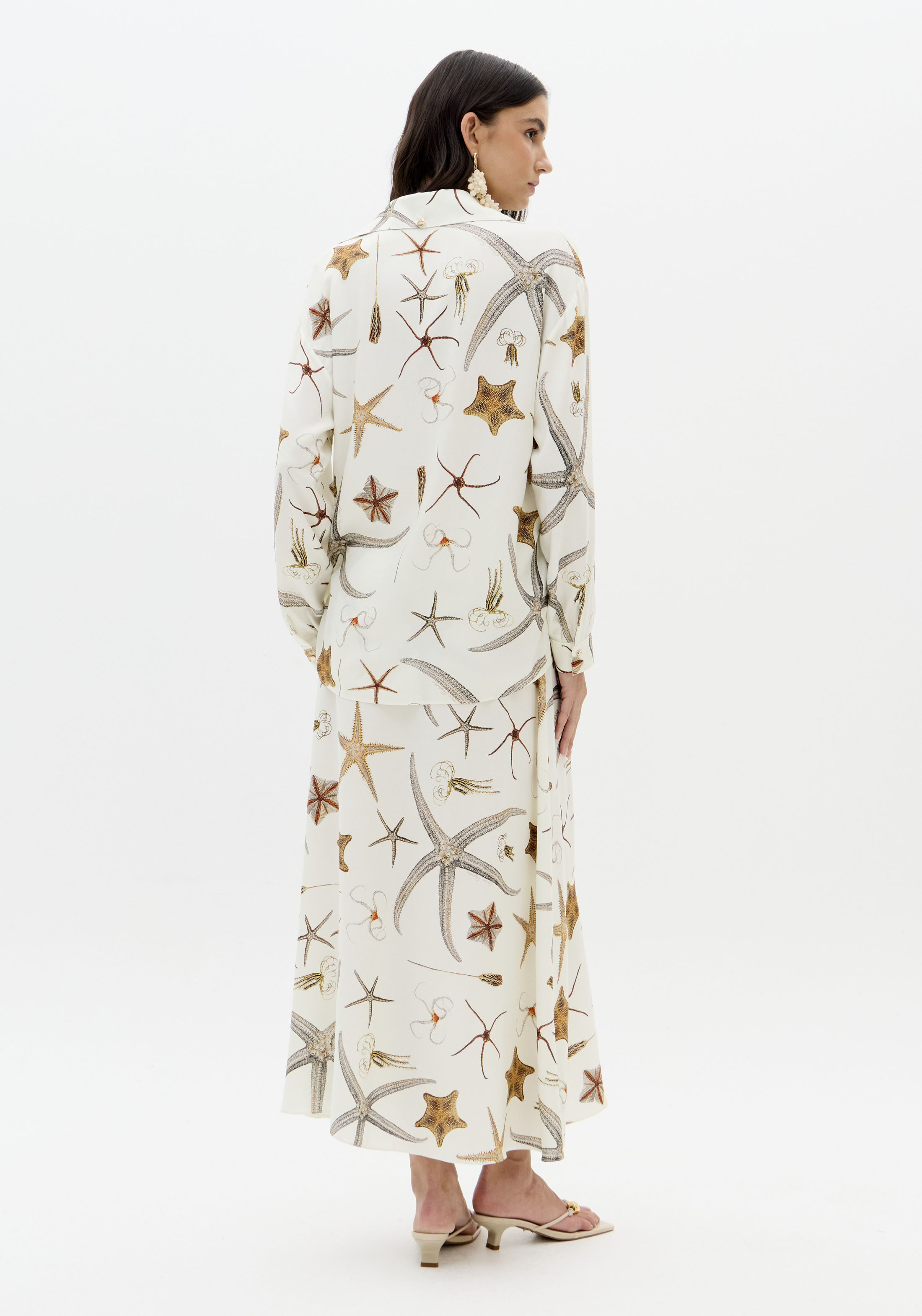 Saia Comprida STARFISH Branco - Lança Perfume 4