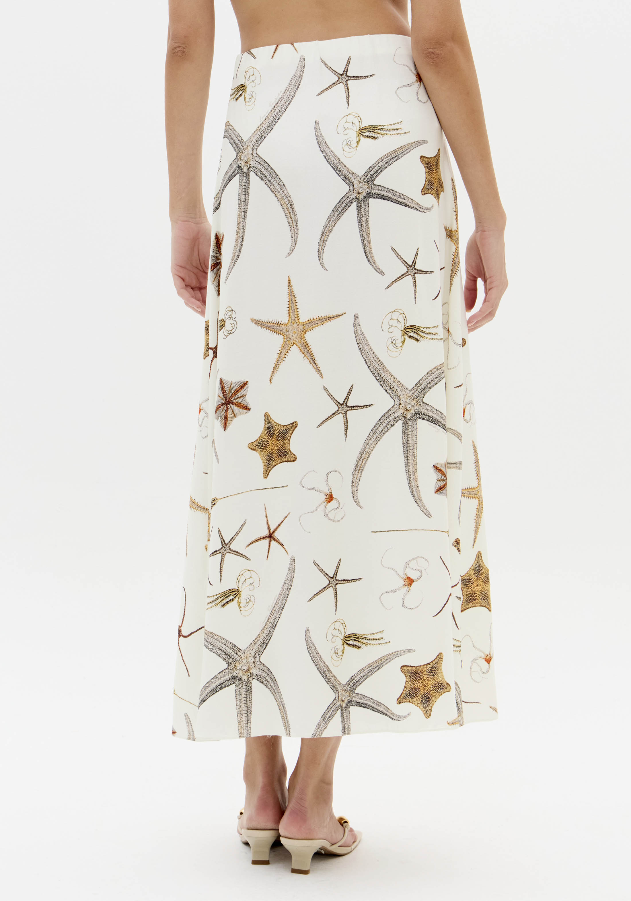 Saia Comprida STARFISH Branco - Lança Perfume 6