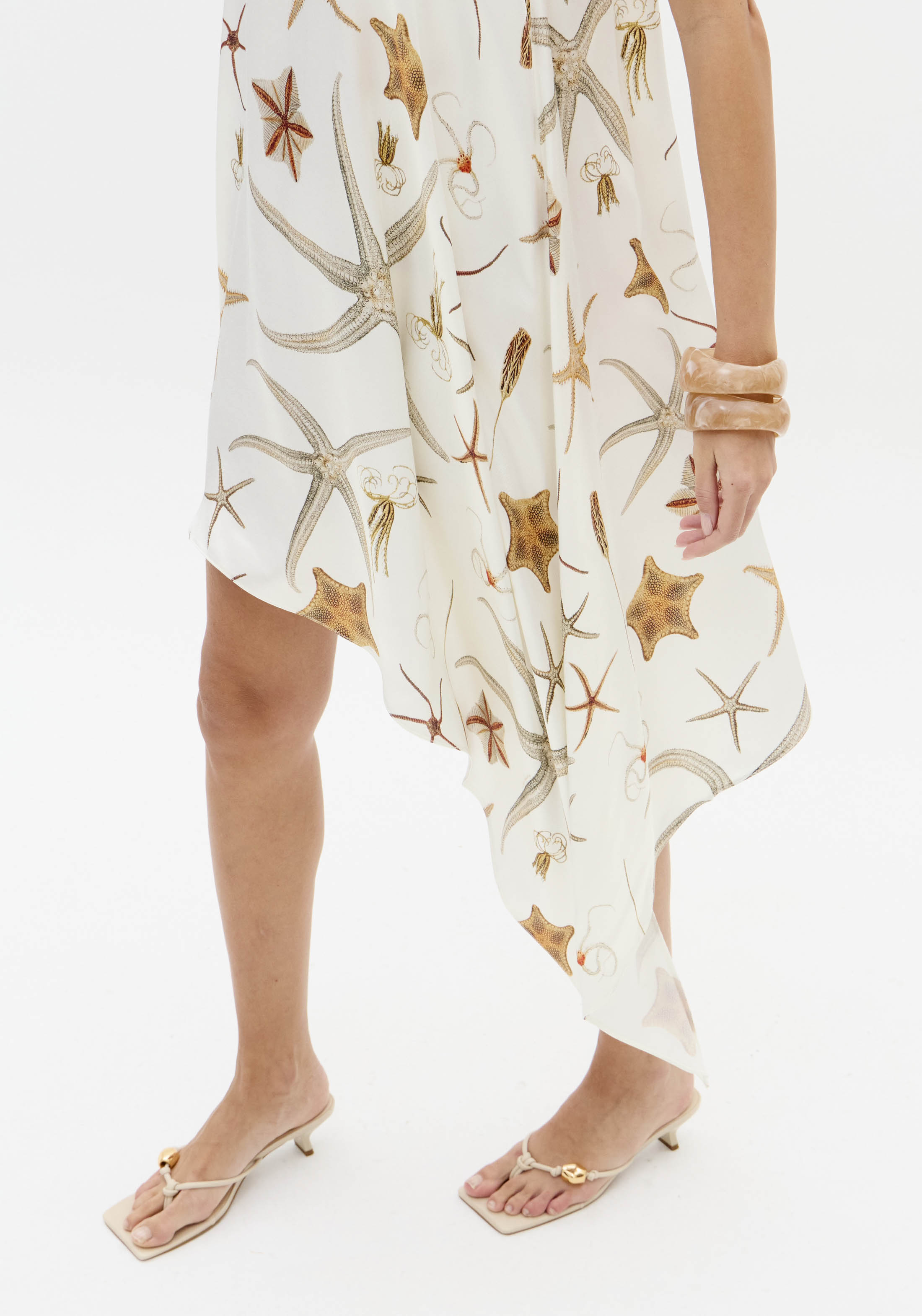 Vestido Comprido STARFISH Branco - Lança Perfume 5