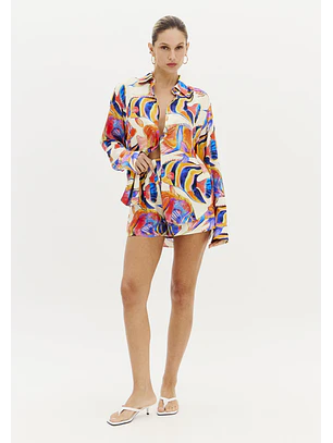 Calções Peixes OCEANI GLOW Multi - Lança Perfume 